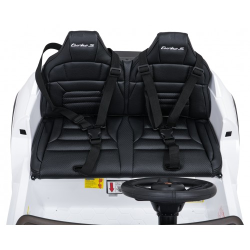 Vehicle Porsche Taycan Turbo S White