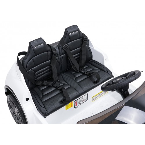 Vehicle Porsche Taycan Turbo S White