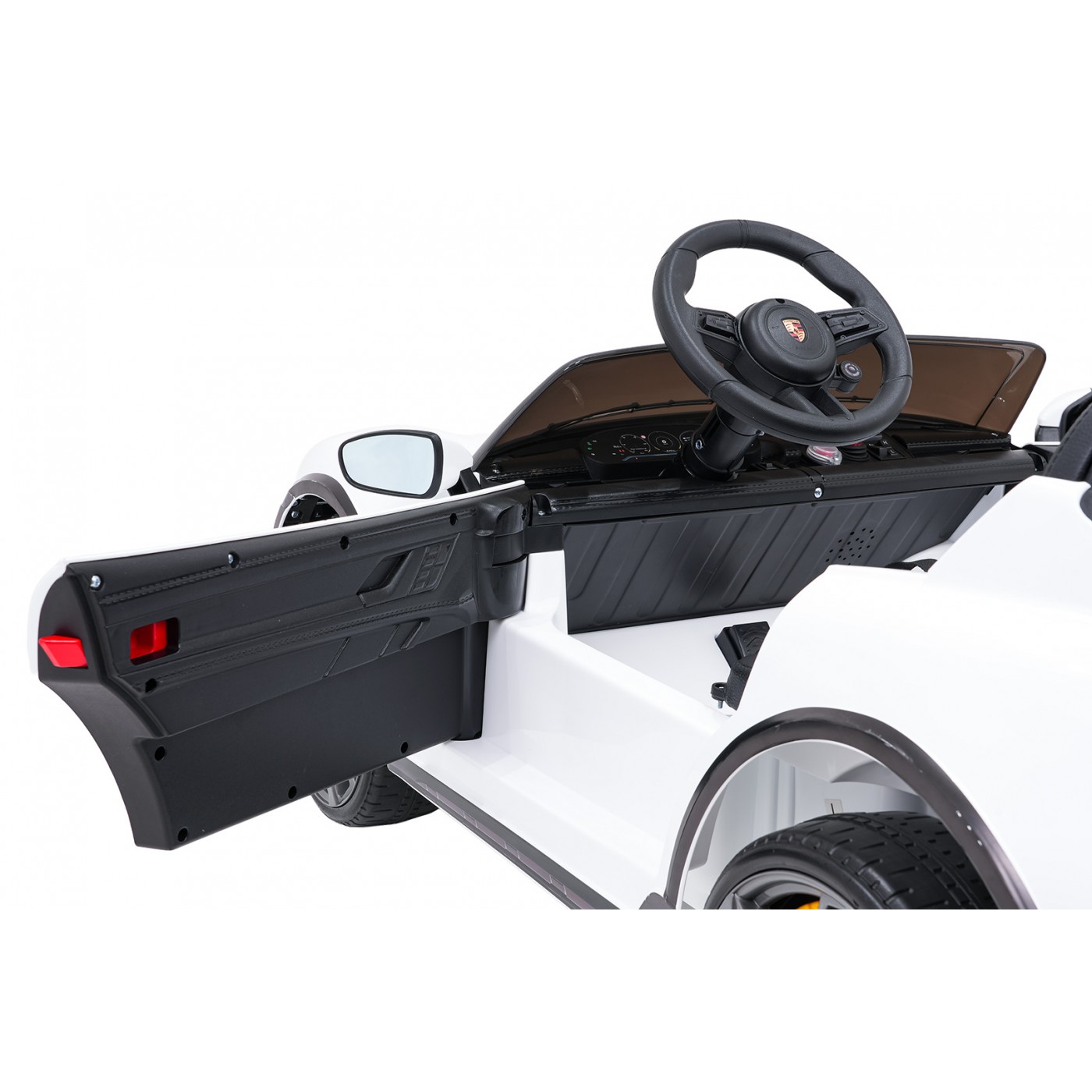 Vehicle Porsche Taycan Turbo S White