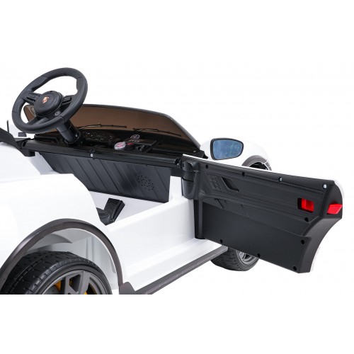 Vehicle Porsche Taycan Turbo S White