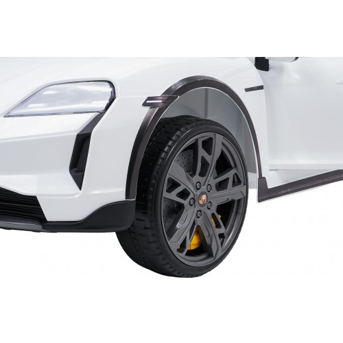 Vehicle Porsche Taycan Turbo S White