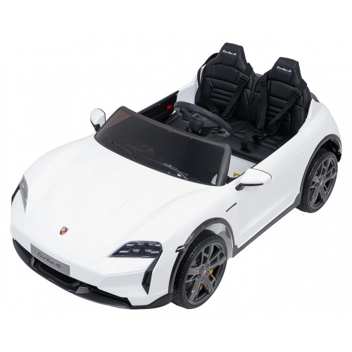 Vehicle Porsche Taycan Turbo S White