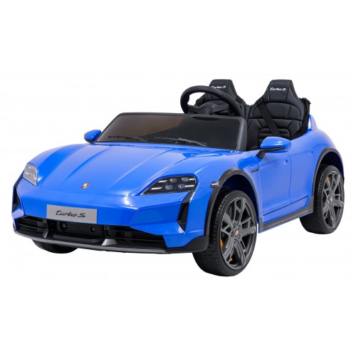 Porsche Taycan Turbo S Blue Vehicle