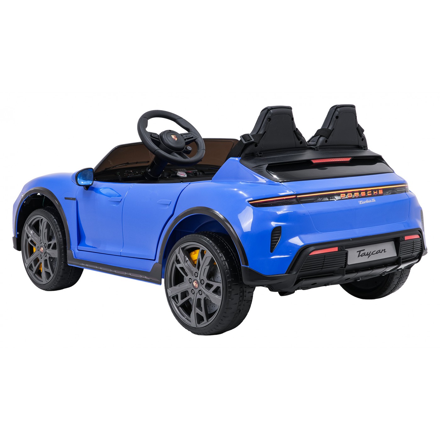 Porsche Taycan Turbo S Blue Vehicle