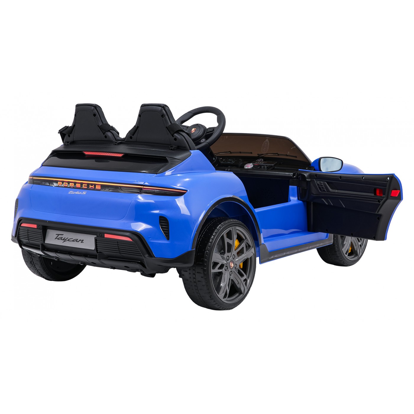 Porsche Taycan Turbo S Blue Vehicle