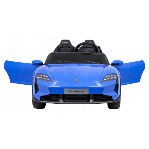 Porsche Taycan Turbo S Blue Vehicle