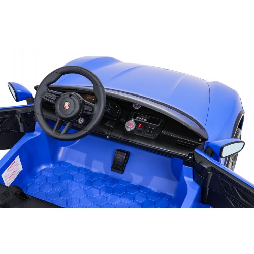 Porsche Taycan Turbo S Blue Vehicle