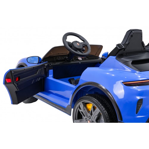 Porsche Taycan Turbo S Blue Vehicle