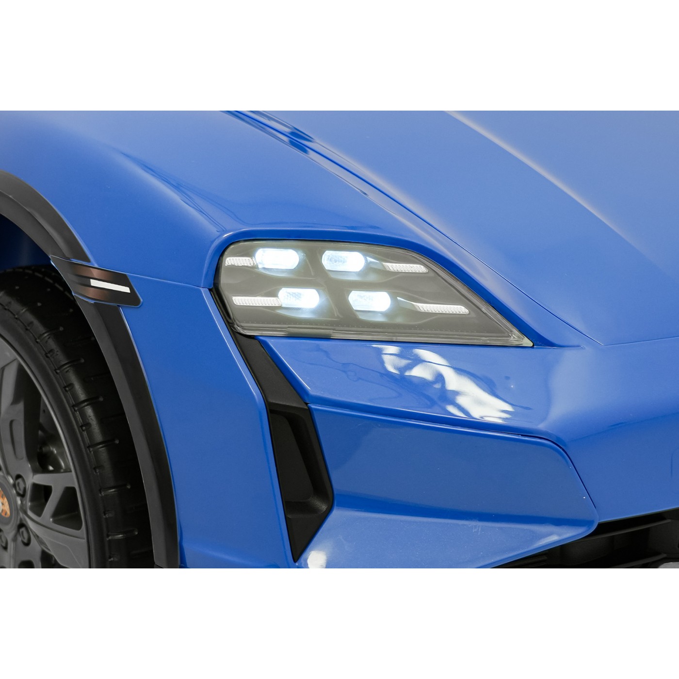 Porsche Taycan Turbo S Blue Vehicle