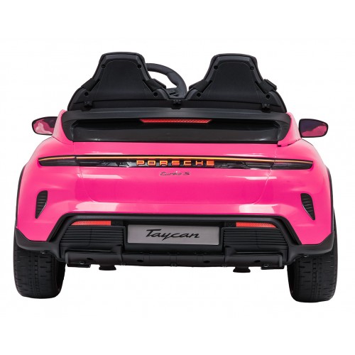 Porsche Taycan Turbo S Pink Vehicle