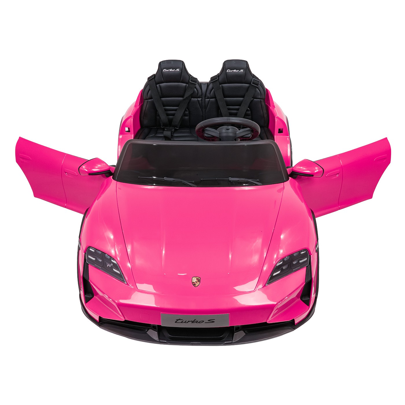 Porsche Taycan Turbo S Pink Vehicle