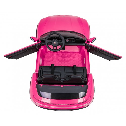 Porsche Taycan Turbo S Pink Vehicle