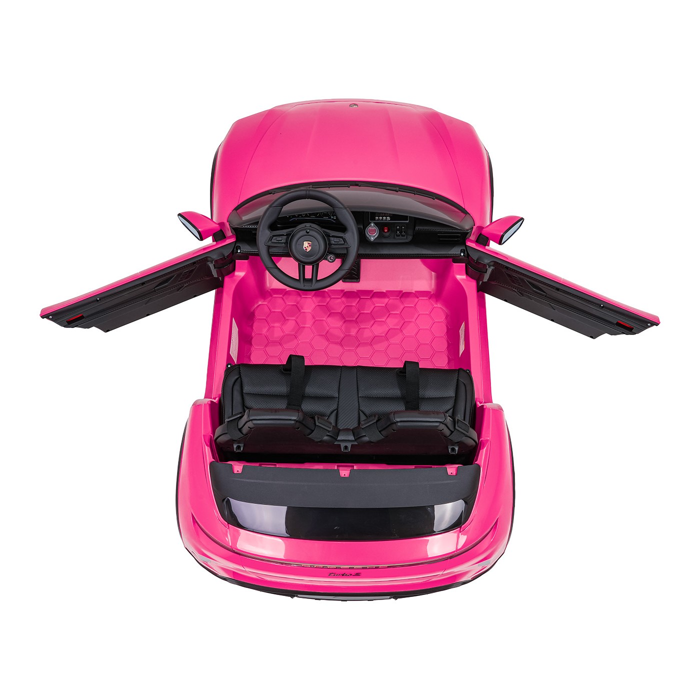 Porsche Taycan Turbo S Pink Vehicle