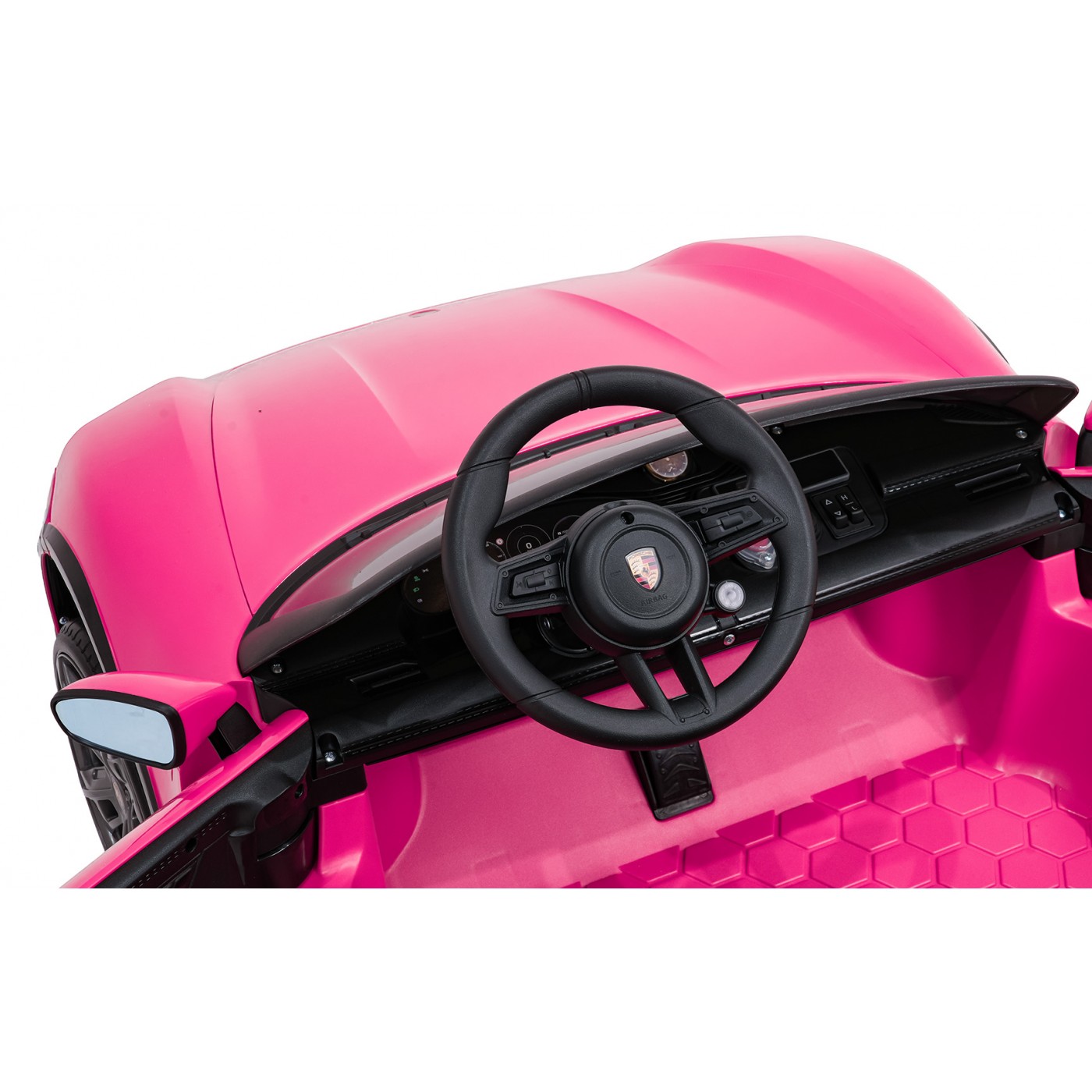 Porsche Taycan Turbo S Pink Vehicle