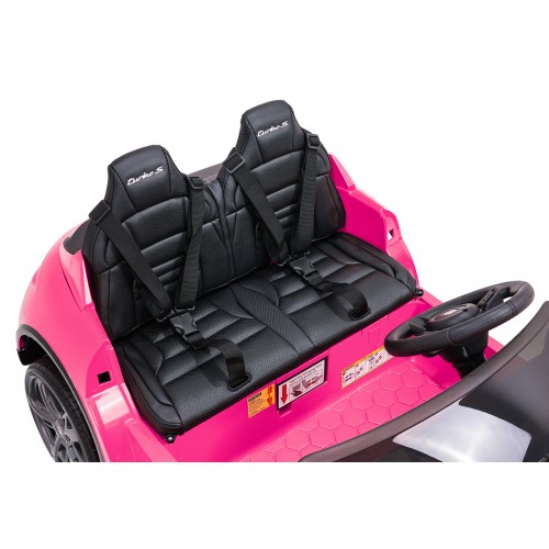 Porsche Taycan Turbo S Pink Vehicle