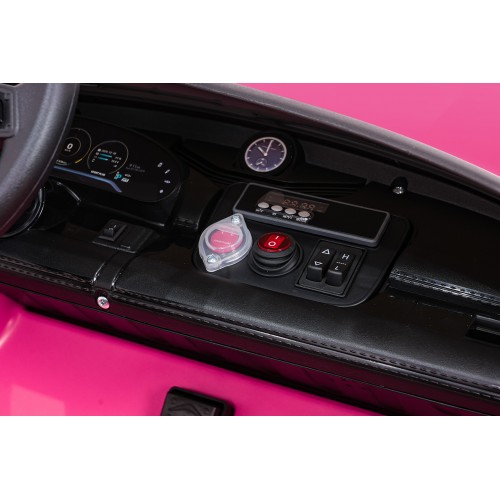 Porsche Taycan Turbo S Pink Vehicle