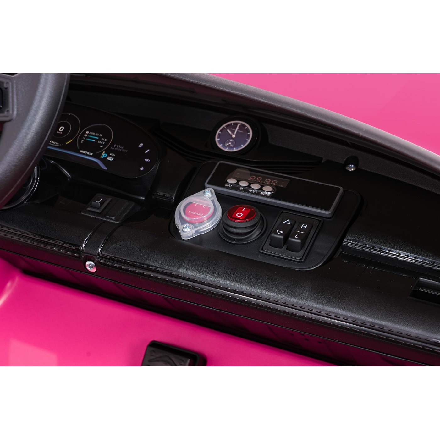 Porsche Taycan Turbo S Pink Vehicle