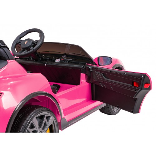 Porsche Taycan Turbo S Pink Vehicle