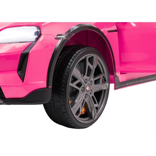 Porsche Taycan Turbo S Pink Vehicle