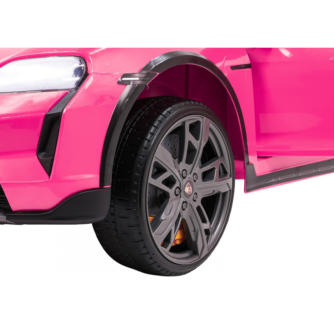 Porsche Taycan Turbo S Pink Vehicle