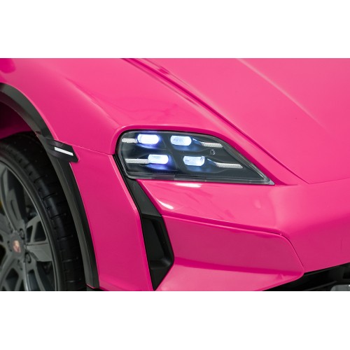 Porsche Taycan Turbo S Pink Vehicle