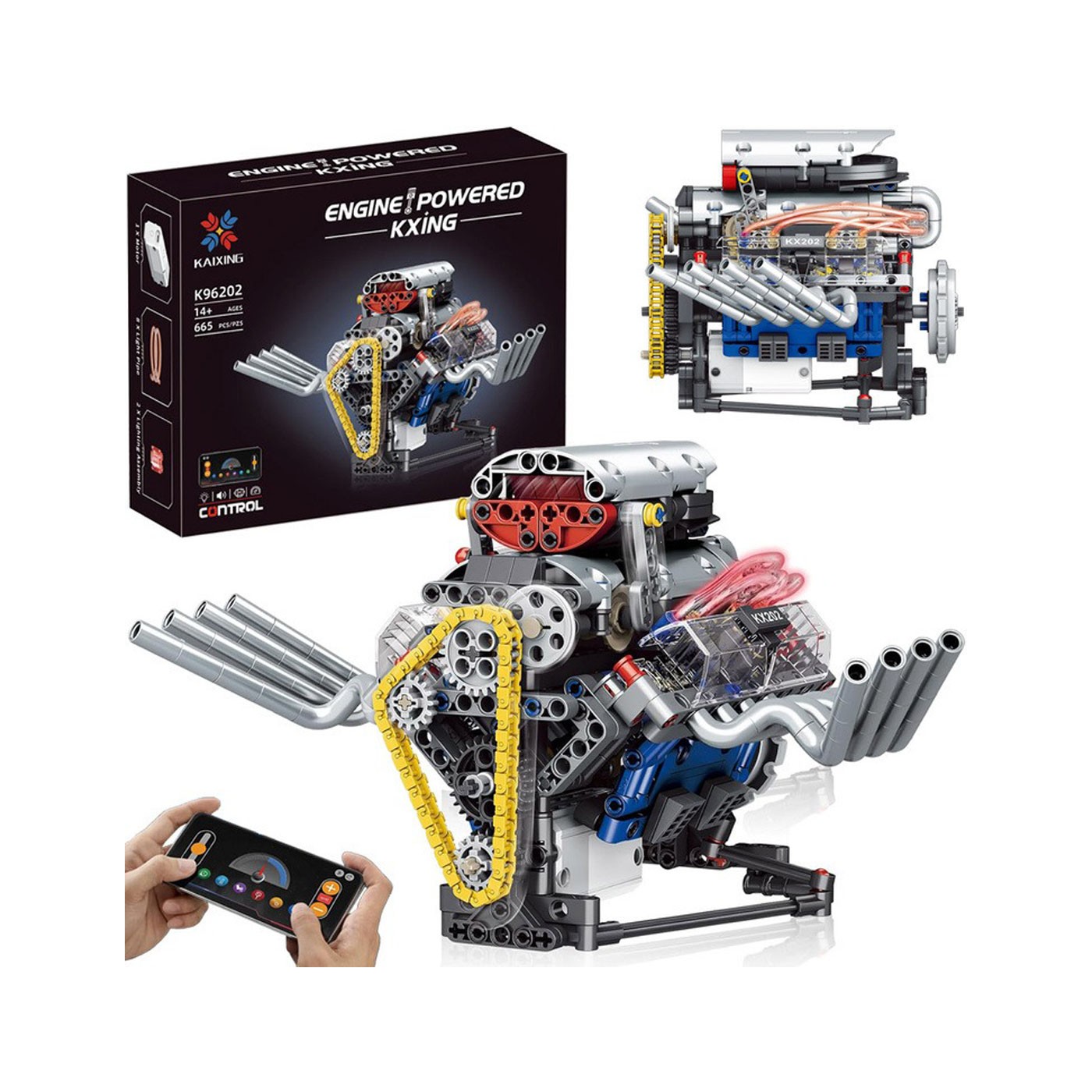 Engine Block Set 665pcs.