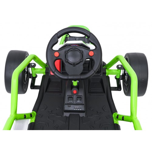 TORNADO Gokart with Drift Function Green