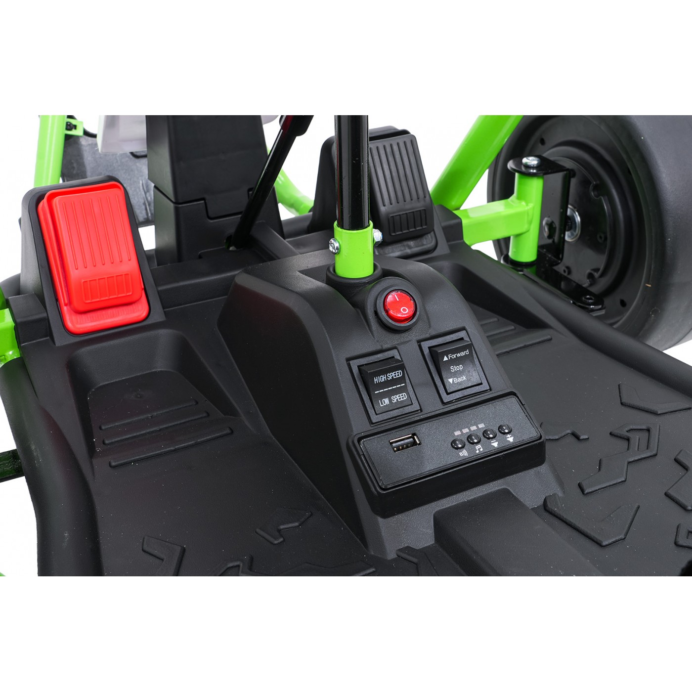 TORNADO Gokart with Drift Function Green