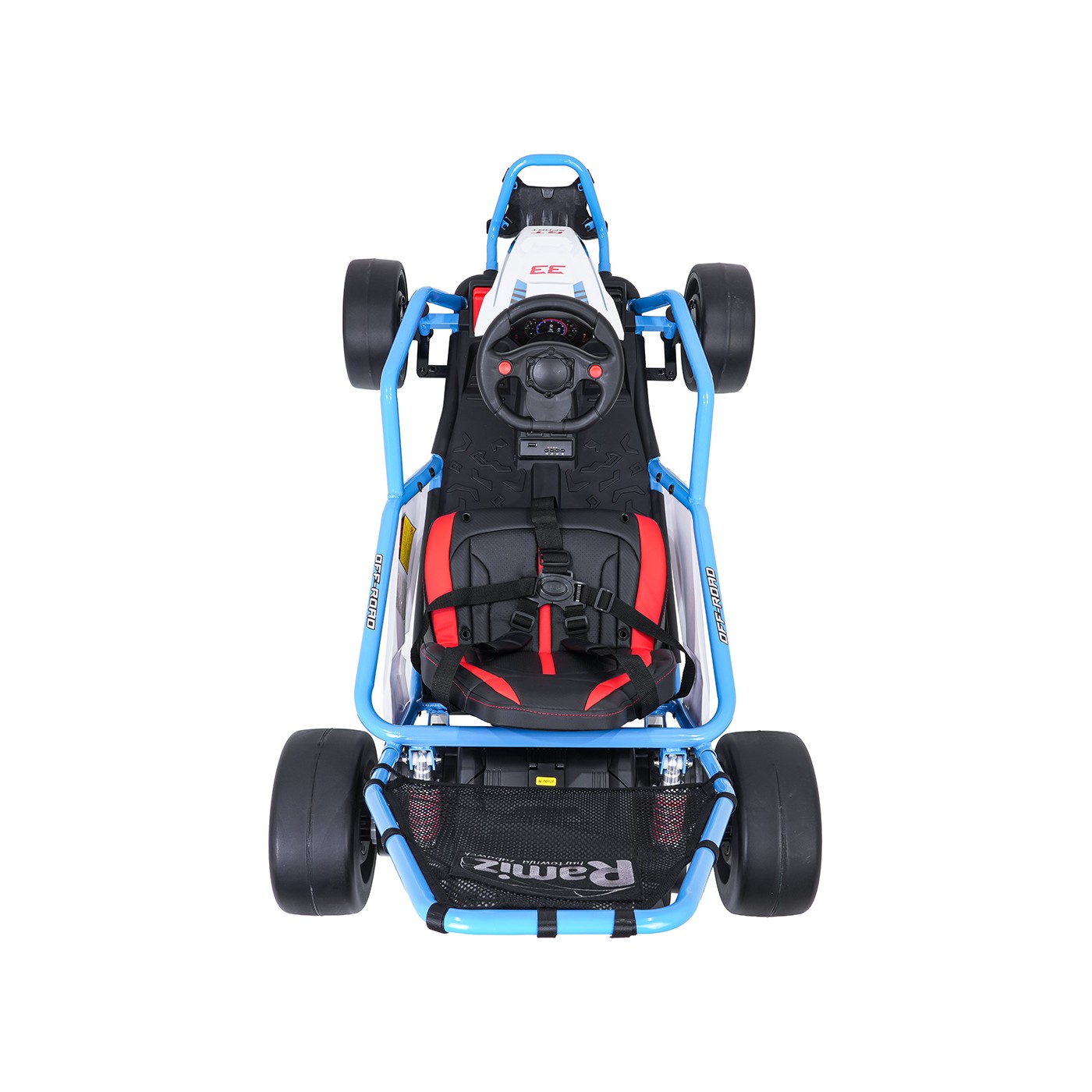 TORNADO Gokart Vehicle with Drift Function Blue