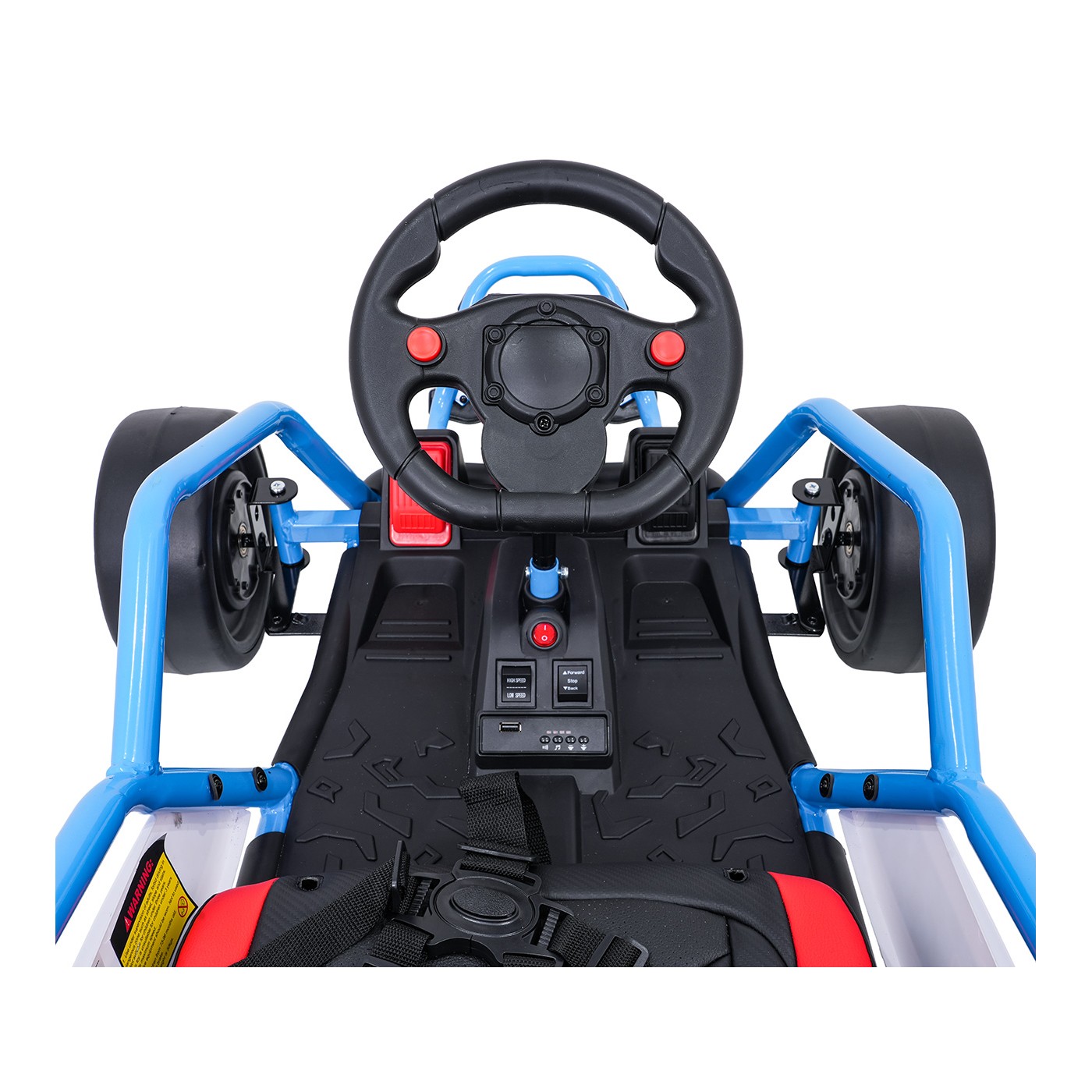 TORNADO Gokart Vehicle with Drift Function Blue