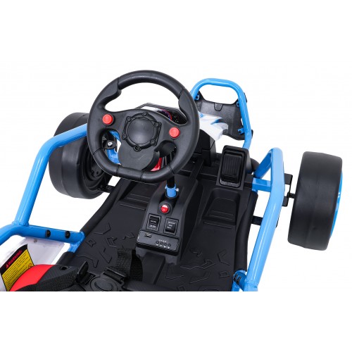 TORNADO Gokart Vehicle with Drift Function Blue