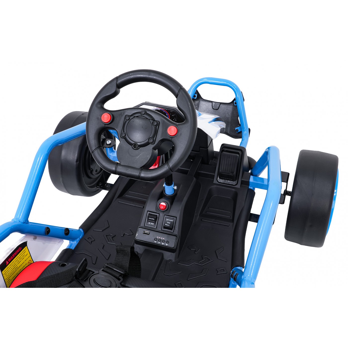 TORNADO Gokart Vehicle with Drift Function Blue