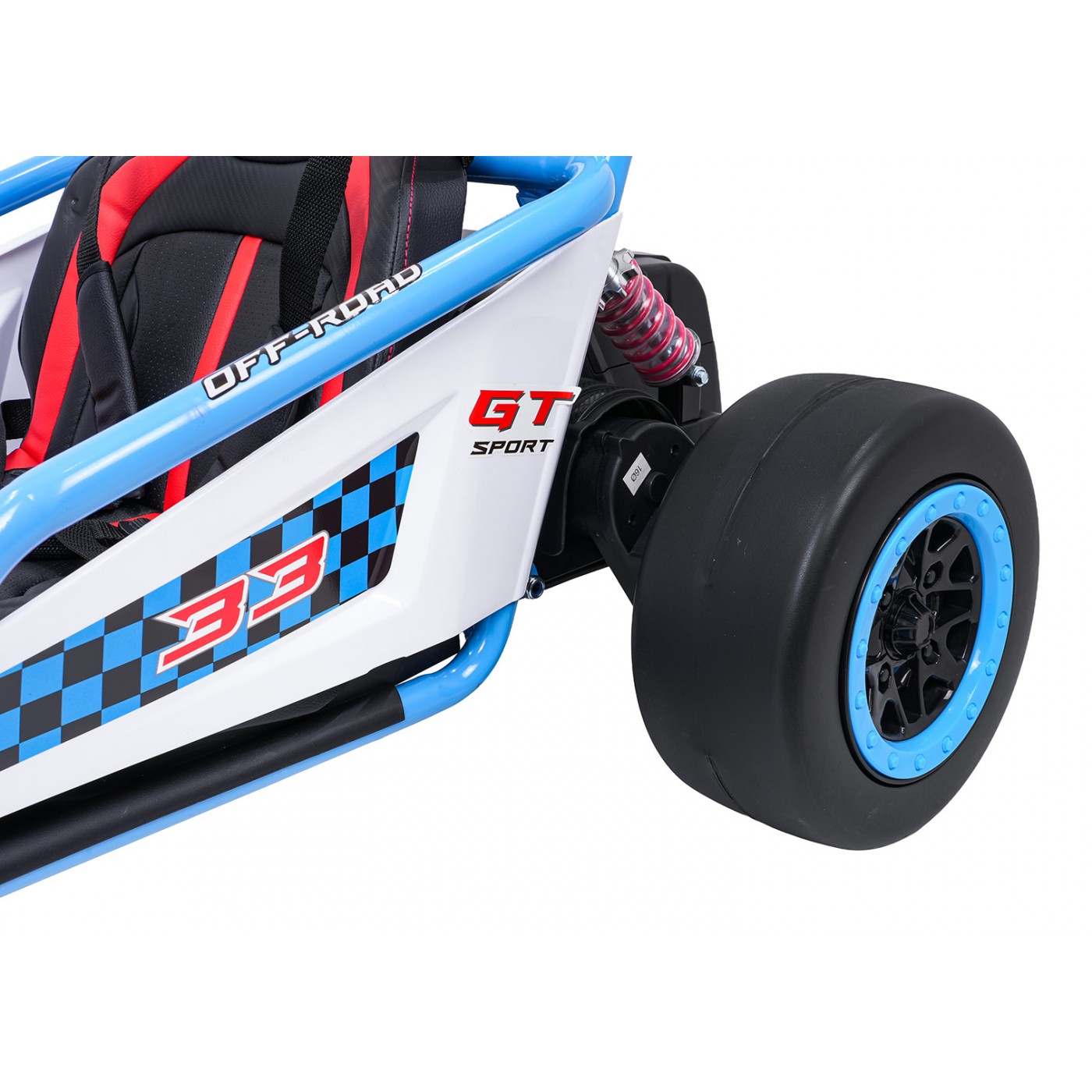 TORNADO Gokart Vehicle with Drift Function Blue