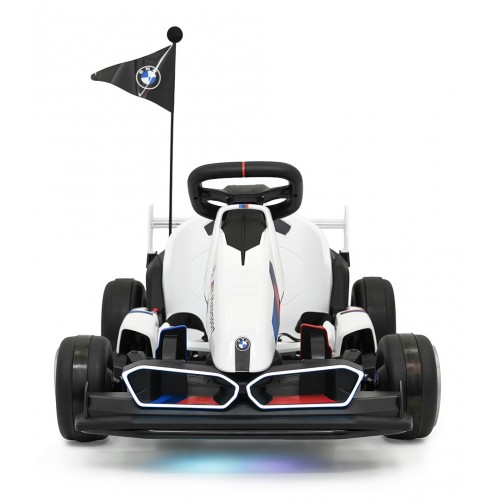 BMW Gokart Vehicle with Drift Function White