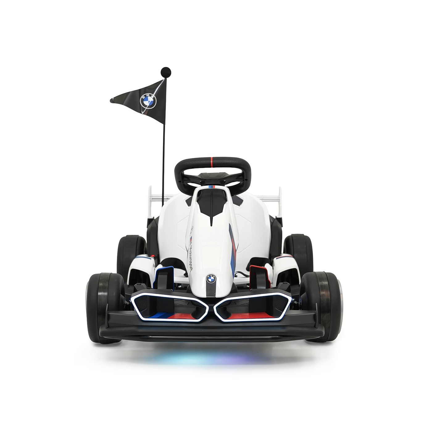 BMW Gokart Vehicle with Drift Function White