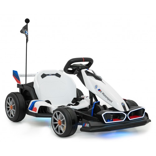 BMW Gokart Vehicle with Drift Function White