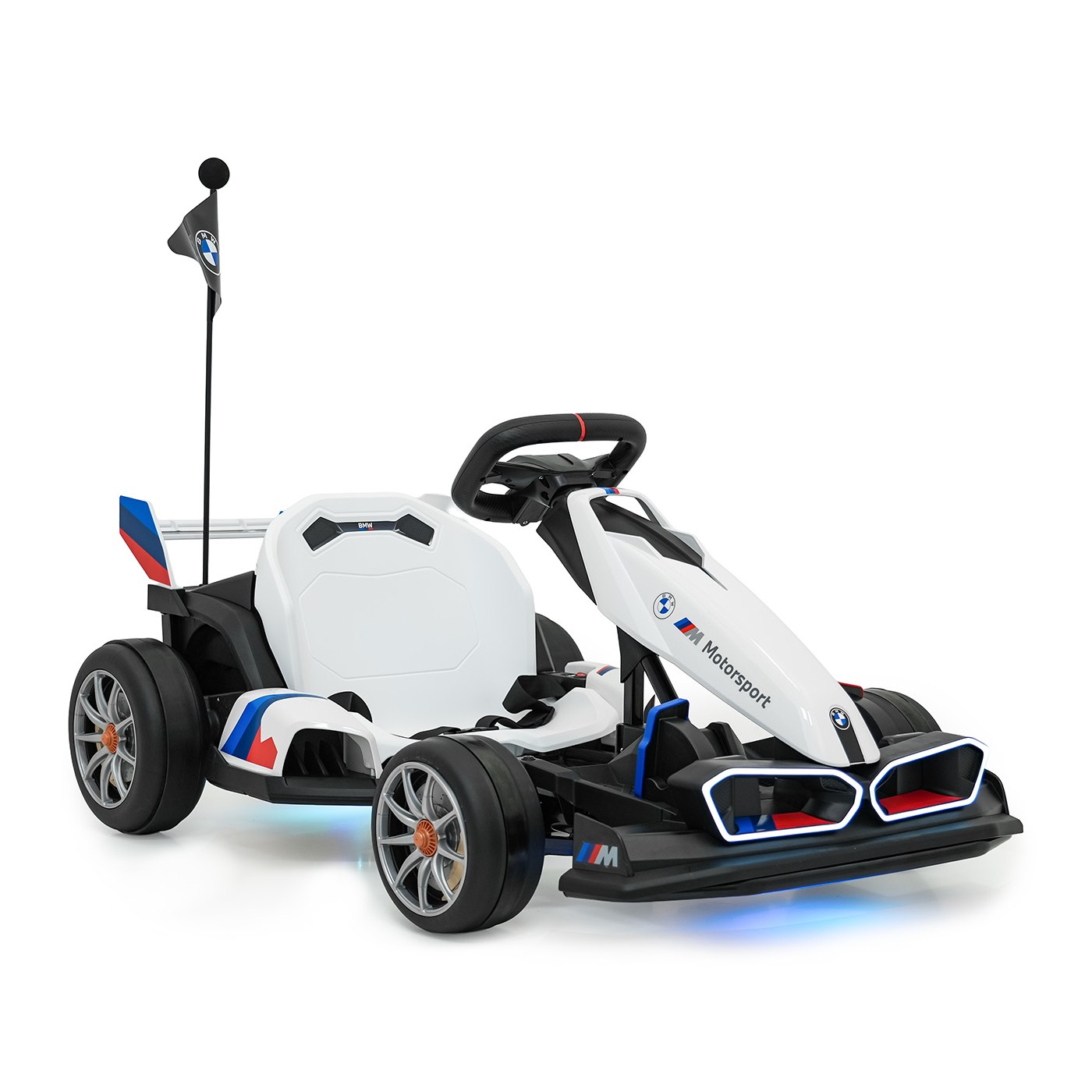 BMW Gokart Vehicle with Drift Function White