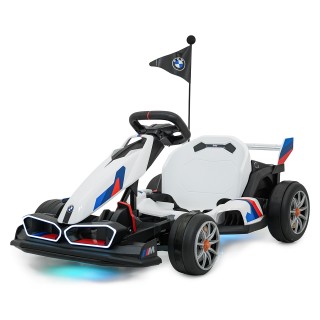 BMW Gokart Vehicle with Drift Function White