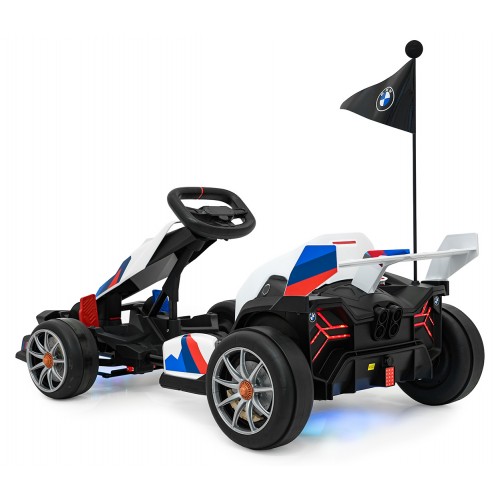 BMW Gokart Vehicle with Drift Function White