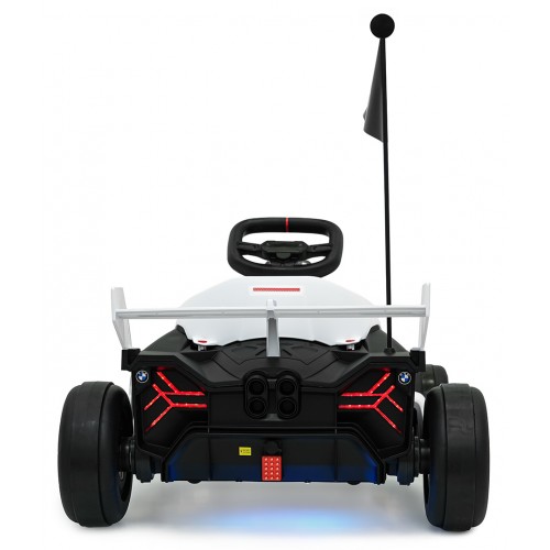 BMW Gokart Vehicle with Drift Function White