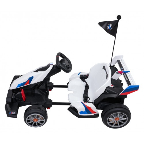 BMW Gokart Vehicle with Drift Function White