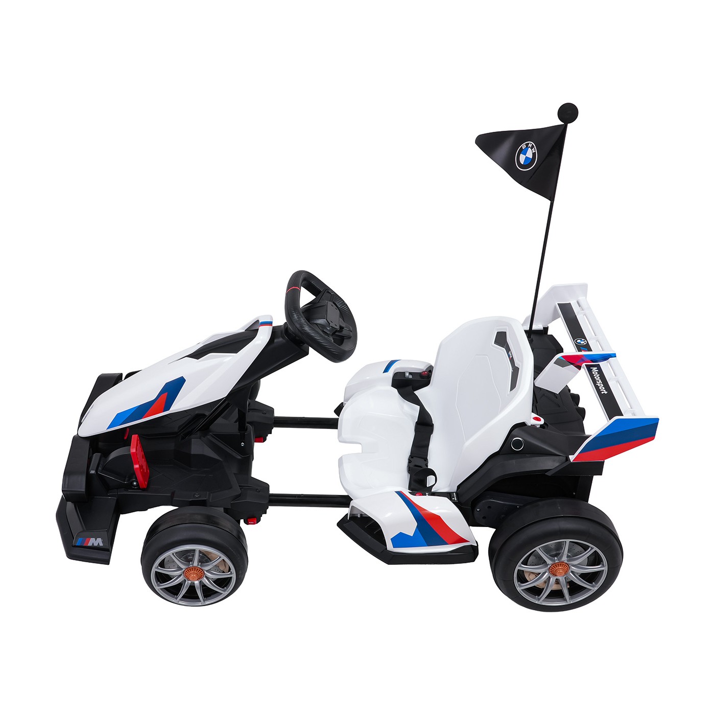 BMW Gokart Vehicle with Drift Function White