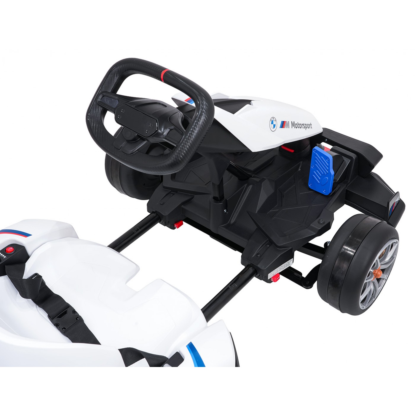 BMW Gokart Vehicle with Drift Function White