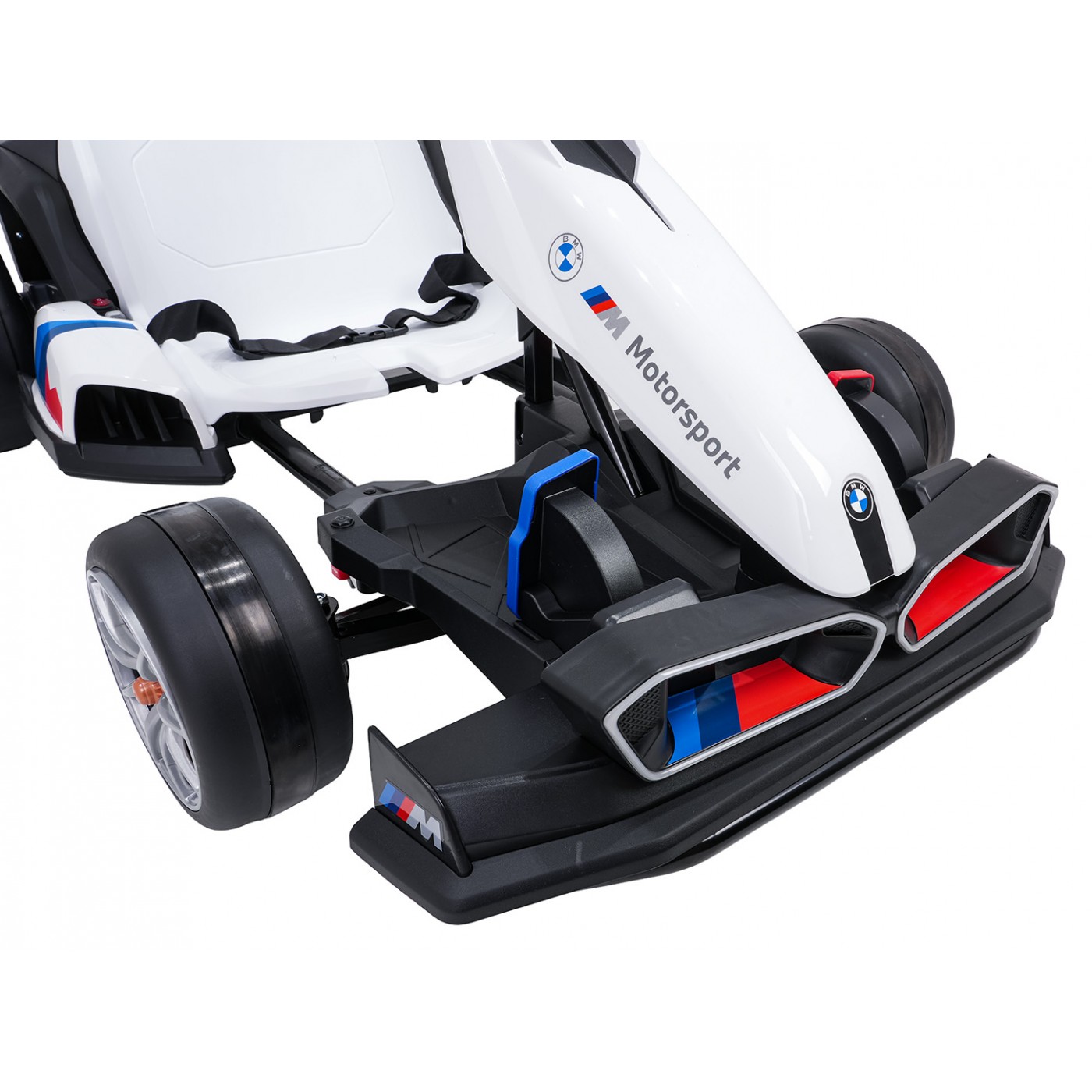 BMW Gokart Vehicle with Drift Function White