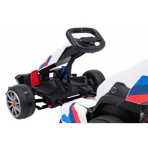 BMW Gokart Vehicle with Drift Function White