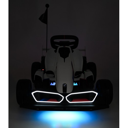 BMW Gokart Vehicle with Drift Function White