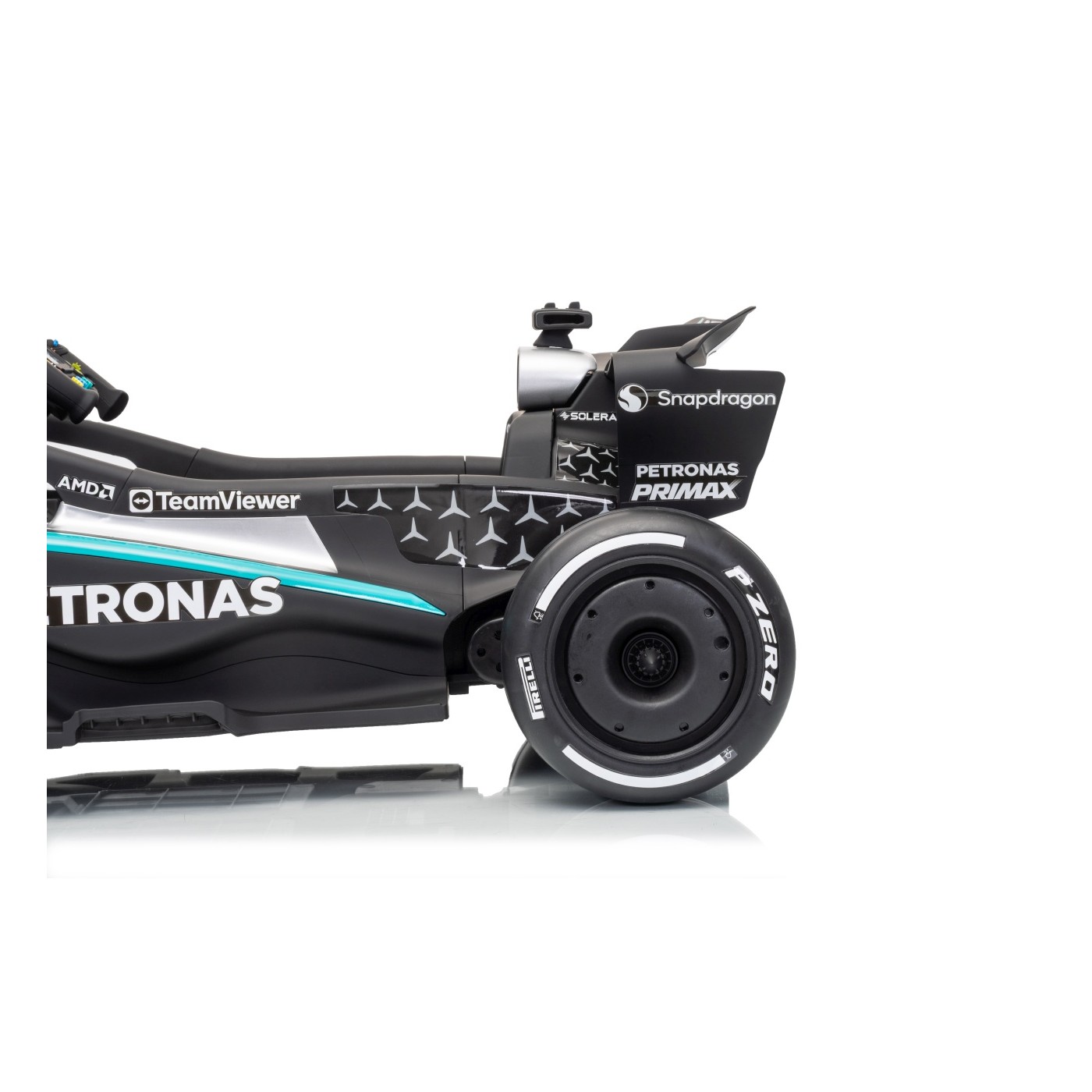 Vehicle AMG PETRONAS F1 Black Racing Car