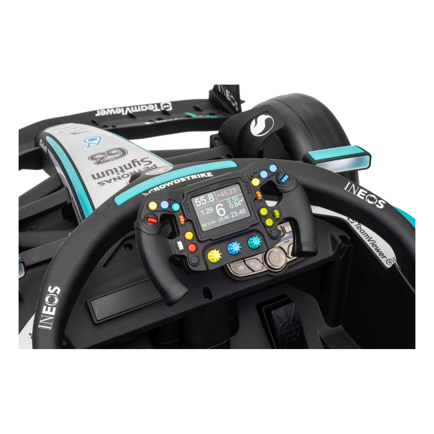 Vehicle AMG PETRONAS F1 Black Racing Car
