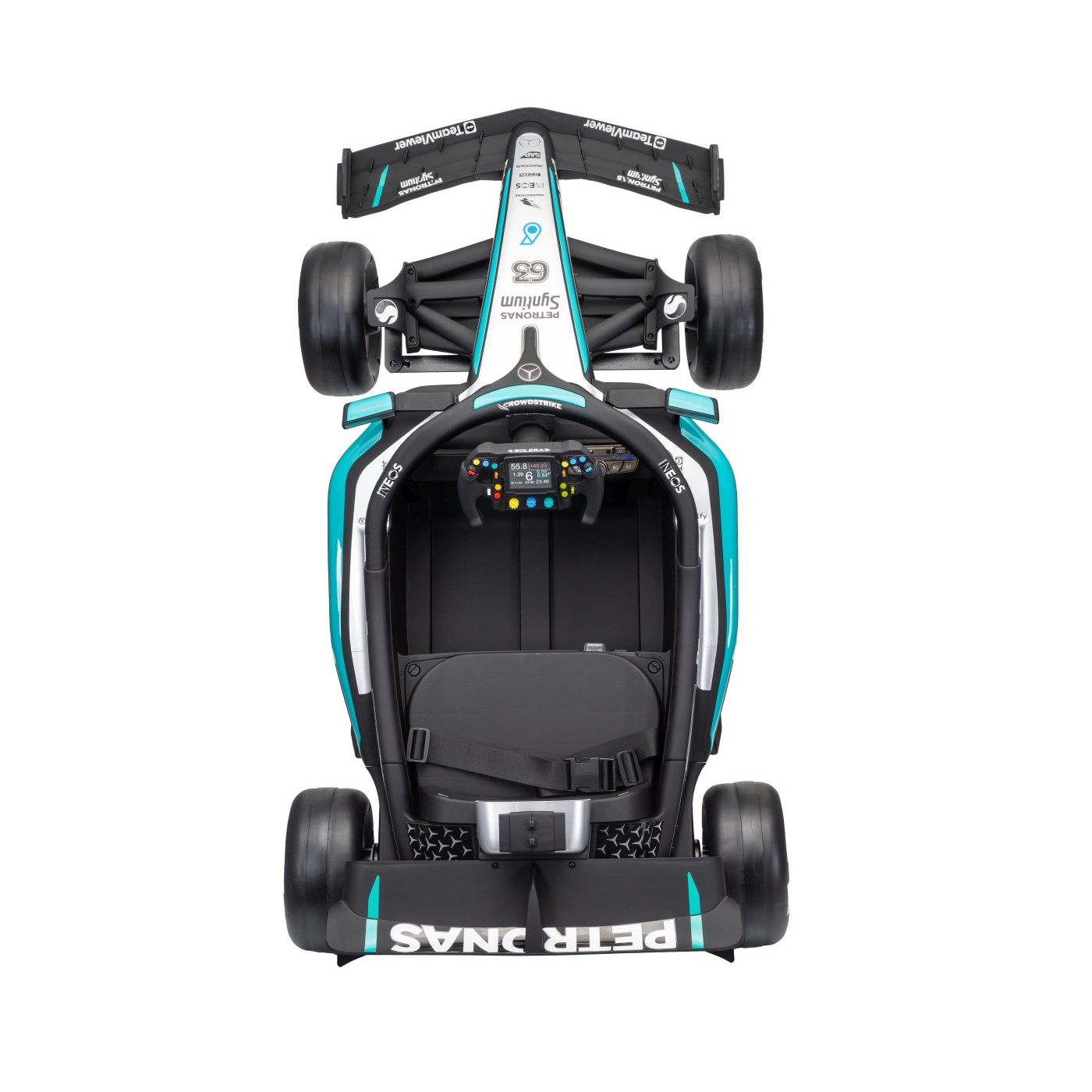 Vehicle AMG PETRONAS F1 Black Racing Car