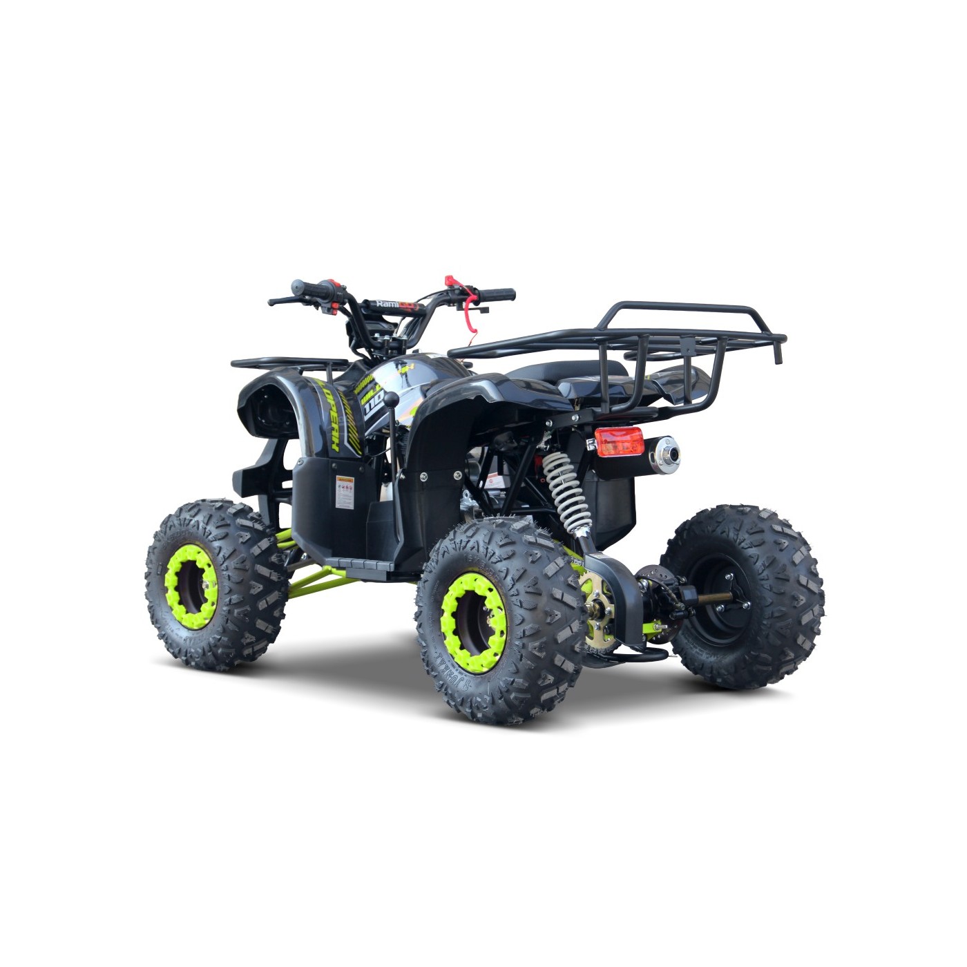 WILDPEAK 110cc Green Gasoline Quad Bike